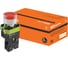 Кнопка TDM ELECTRIC BW3461 с подсветкой ( 10 шт), 1з, красный SQ0704-0055 1