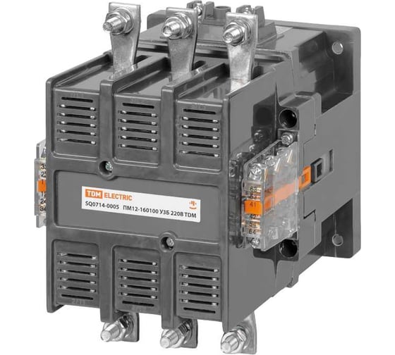 Пускатель электромагнитный TDM ELECTRIC ПМ12-160100 У3Б 220В SQ0714-0005