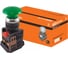 Кнопка TDM ELECTRIC AEА-22, Грибок, d22мм, 1з+1р, зеленый SQ0704-0016 1