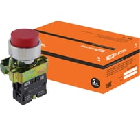 Кнопка TDM ELECTRIC BL41, без подсветки, красный 1зSQ0704-0060