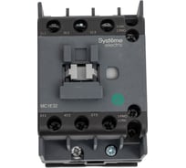 Контактор Systeme Electric MC1E 3п 32А кат. 220В/230В AC 1НО+1НЗ SE MC1E32M7