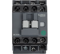Контактор Systeme Electric MC1E 3п 9А кат. 220В/230В AC 1НО+1НЗ SE MC1E09M7