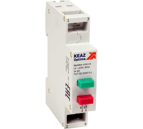 Кнопка управления модульная КЭАЗ OptiDin KM63-B-11-УХЛ3 138904