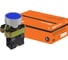 Кнопка TDM ELECTRIC BА61, без подсветки, синий, 1з SQ 0704-0041 1