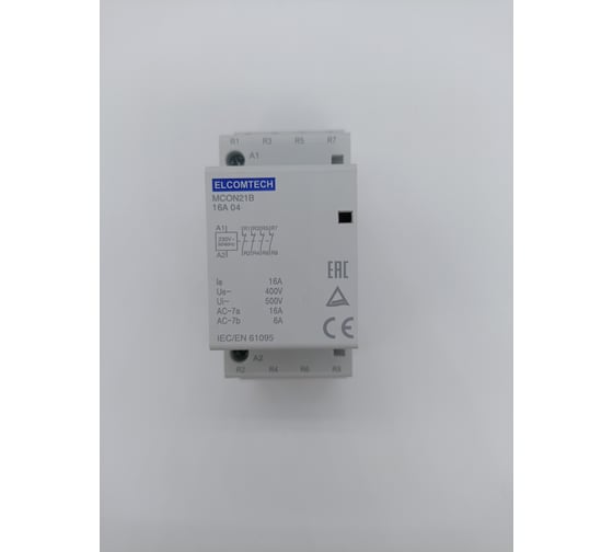 Контактор модульный ELCOMTECH MCON21B-16-04-230AC УТ-00026333 1