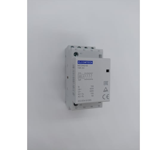 Контактор модульный ELCOMTECH MCON21B-16-04-230AC УТ-00026333