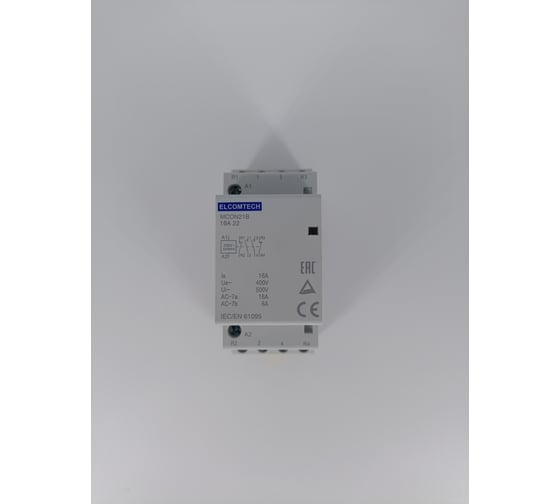 Контактор модульный ELCOMTECH MCON21B-16-22-230AC УТ-00026331 1