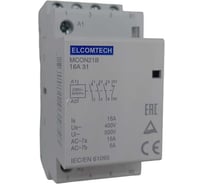 Модульный контактор ELCOMTECH MCON21B-16-31-230AC УТ-00026332
