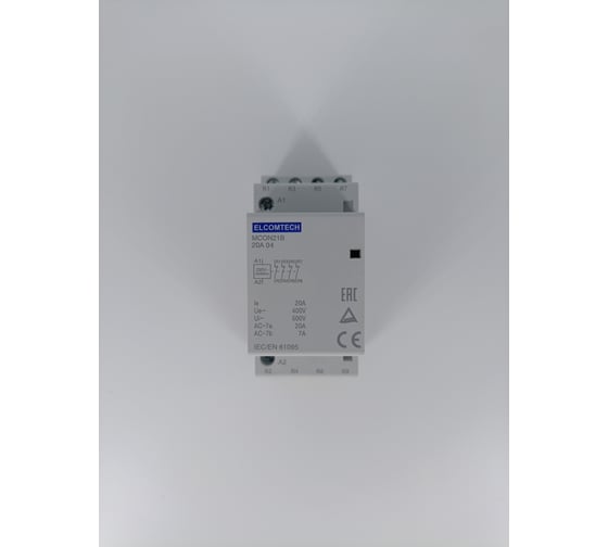 Контактор модульный ELCOMTECH MCON21B-20-04-230AC УТ-00026343