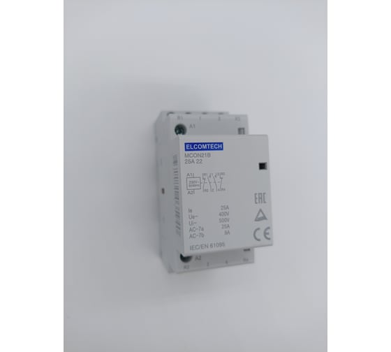 Контактор модульный ELCOMTECH MCON21B-25-22-230AC УТ-00026346