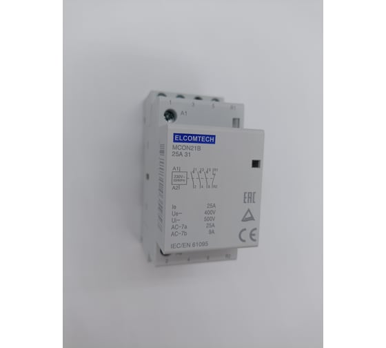 Контактор модульный ELCOMTECH MCON21B-25-31-230AC УТ-00026347
