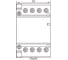 Контактор модульный ELCOMTECH 32A 2NO 2NC 230VAC (2НО 2НЗ 230В) 3х модуль MCON21B-32-22-230AC УТ-00026351 11