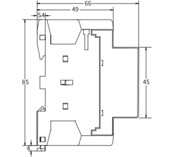 Контактор модульный ELCOMTECH MCON21B-40-40-230AC УТ-00026355