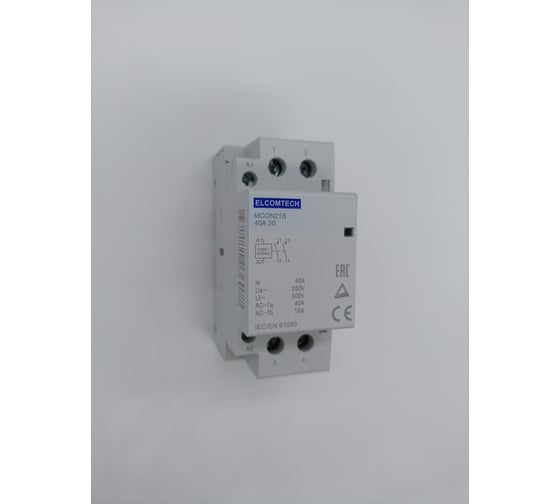 Контактор модульный ELCOMTECH MCON21B-40-20-230AC УТ-00026359