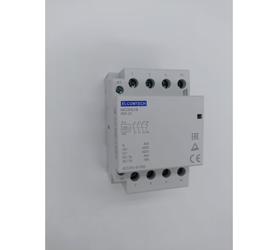 Контактор модульный ELCOMTECH MCON21B-40-31-230AC УТ-00026357