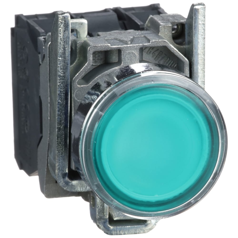 Кнопка с индикатором Systeme Electric 24В зеленый SchE XB4BW33B5 ...