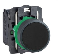 Кнопка без фиксации Systeme Electric 1НO без подсветка, черый SchE XB5AA21