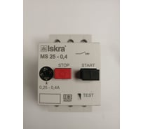 Автомат защиты двигателя iskra MS25-0,4 УТ-00025321