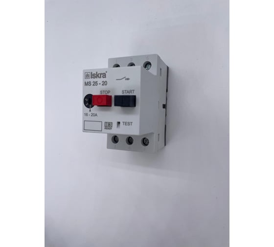 Автомат защиты двигателя iskra MS25-20 УТ-00025328