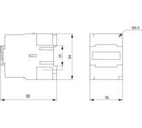 Контактор GENERICA КМИе-22510 25А 230В/АС3 1NO KKME21-025-230-10