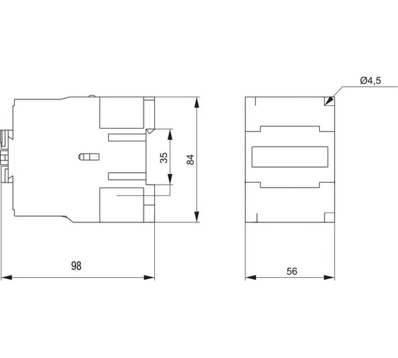 Контактор IEK КМИе-23210 32А 400В/АС3 1НО KKME21-032-400-10