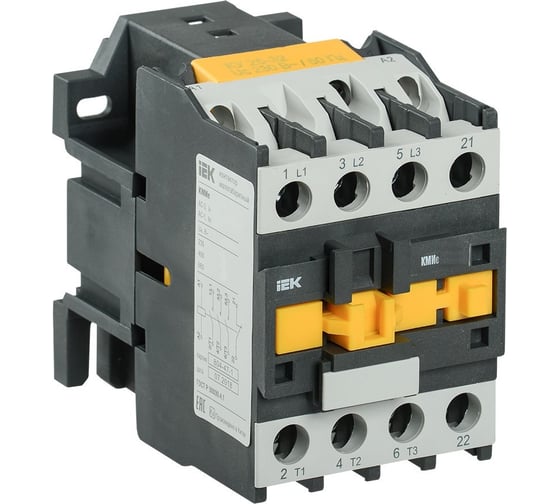 Контактор IEK КМИе-23211 32А 230В/АС3 1НЗ KKME21-032-230-01