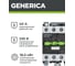 Контактор GENERICA КМИе-34012 40А 230В/АС3 1NO;1NC KKME31-040-230-11 4
