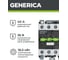 Контактор GENERICA КМИе-34012 40А 36В/АС3 1NO;1NC KKME31-040-036-11 3