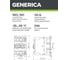 Контактор GENERICA КМИе-46512 65А 110В/АС3 1НО,1НЗ KKME41-065-110-11 6