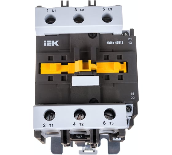 Контактор IEK GENERICA КМИе-49512 95А 230В/АС3 1НО,1НЗ KKME41-095-230-11