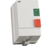 Контактор IEK КМИ23260 32А, IP54, с индикацией, Ue=400В/АС3 KKM26-032-I-380-00