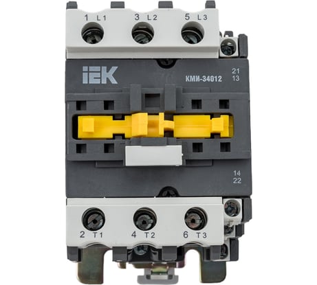 Контактор IEK КМИ-34012 40А, 110В/АС3, 1НО, 1НЗ KKM31-040-110-11