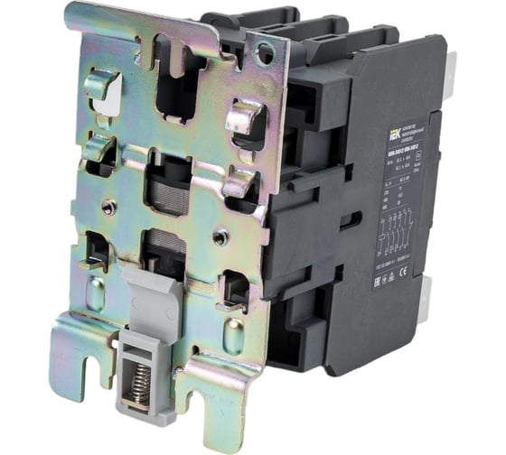 Контактор IEK КМИ-34012 40А, 110В/АС3, 1НО, 1НЗ KKM31-040-110-11