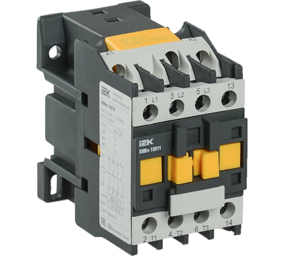 Контактор IEK КМИе-10911 9А, 24В/АС3, 1НЗ KKME11-009-024-01