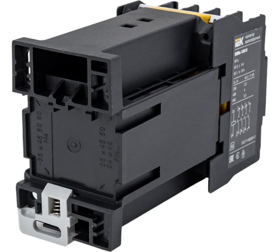 Контактор IEK КМИп-10910, 09А, 24В/АС3, 1НО KMD11-009-024-10