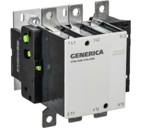Контактор GENERICA КТИе-5250, 250А, 230В/АС3 KKTE50-250-230-10