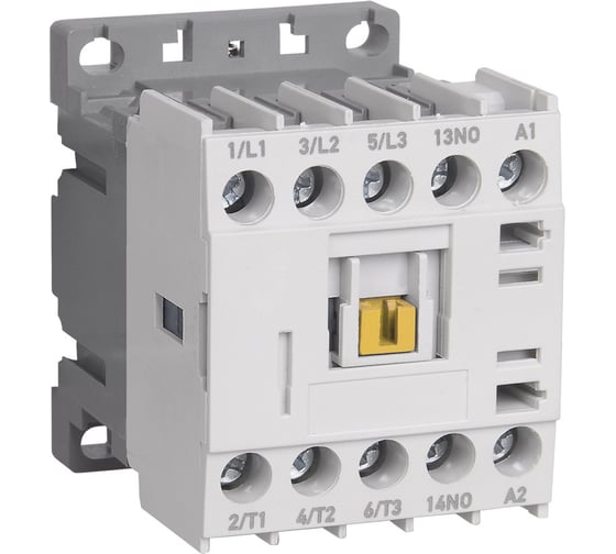 Миниконтактор IEK МКИ-10610 6А 230В/АС3 1НО KMM11-006-230-10