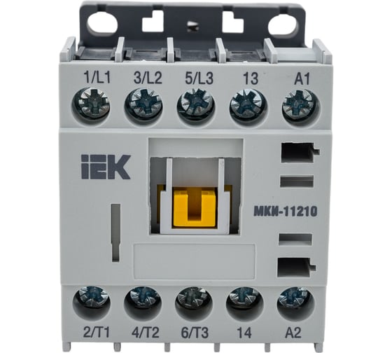 Миниконтактор IEK МКИ-11210 12А 230В/АС3 1НО KMM11-012-230-10