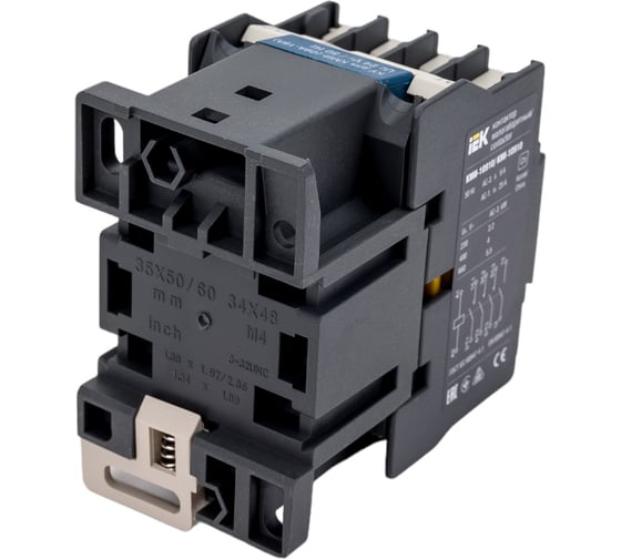 Контактор IEK КМИ-10910, 9А, 24В/АС3, 1НО KKM11-009-024-10