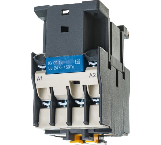 Контактор IEK КМИ-11810, 18А, 24В/АС3, 1НО KKM11-018-024-10