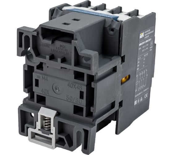 Контактор IEK КМИ-22511, 25А, 400В/АС3, 1НЗ KKM21-025-400-01