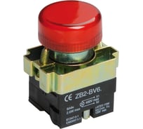 Индикатор IEK LAY5-BU64, красного цвета, d22мм BLS50-BU-K04