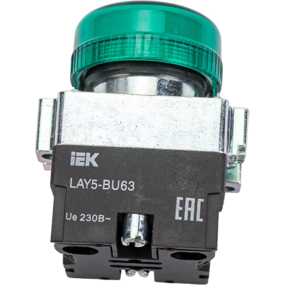 Индикатор IEK LAY5-BU63, зеленого цвета, d22мм BLS50-BU-K06 - выгодная ...