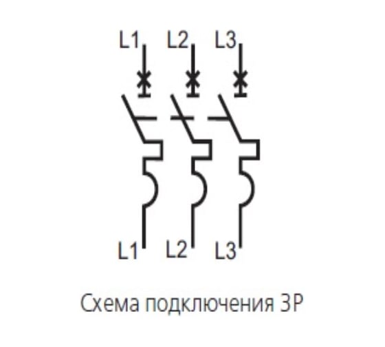 Силовой автоматический выключатель для защиты двигателя DEKraft 3P 400А 50кА ВА-305 22822DEK