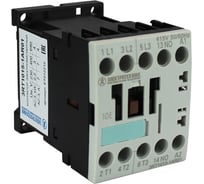 Контактор электромагнитный Электротехник 3RT1015-1AR01, 3-полюса, 7А, AC-3, 3кВт/400V, 1НО, 415V АС, 50/60Гц, типоразмер S00, винтовые клеммы, IP20, ET012212