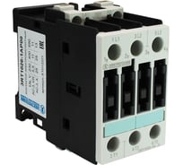 Контактор электромагнитный Электротехник 3RT1026-1AP00, 3-полюса, 25A, AC-3, 11кВт/400V, 230V AC, 50/60Гц, типоразмер S0, винтовые клеммы, IP20, ET012221