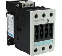 Контактор электромагнитный Электротехник 3RT1035-1AR00, 3-полюса, 40A, AC-3, 18,5кВт/400V, 415V AC, 50/60Гц, типоразмер S2, винтовые клеммы, IP20, ET014790