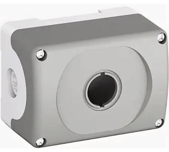 Корпус кнопочного поста ABB MEPY1-0 на 1 элемент, желтый, пластик 1SFA611821R1000
