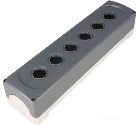 Корпус кнопочного поста ABB MEP6-0 на 6 элементов, пластиковый 1SFA611816R1000