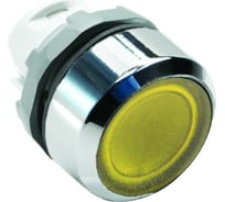 Кнопка без фиксации ABB MP1-21Y, желтая, только корпус, с подсветкой 1SFA611100R2103
